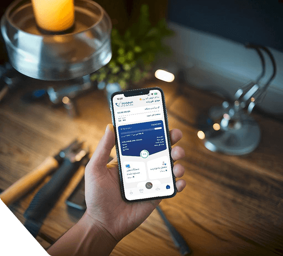 hero mobile app ui in use
